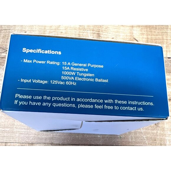 DeWenwils 2-Pack Digital Indoor Timer HIDT22H With On/Off Settings & Battery Bac - Picture 2 of 9